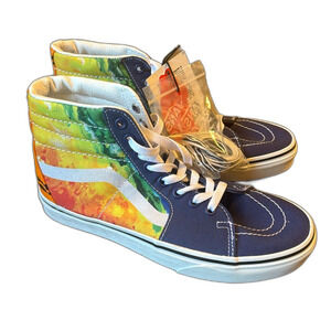 Vans Off The Wall X Crayola SK8-Hi Mashup Melt Hi-Top Shoes Mens 6.5 womens 8